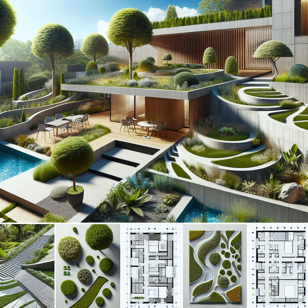 Gazony betonowe – nowoczesne rozwiązania w architekturze krajobrazu Gazony betonowe – nowoczesne rozwiązania w architekturze krajobrazu