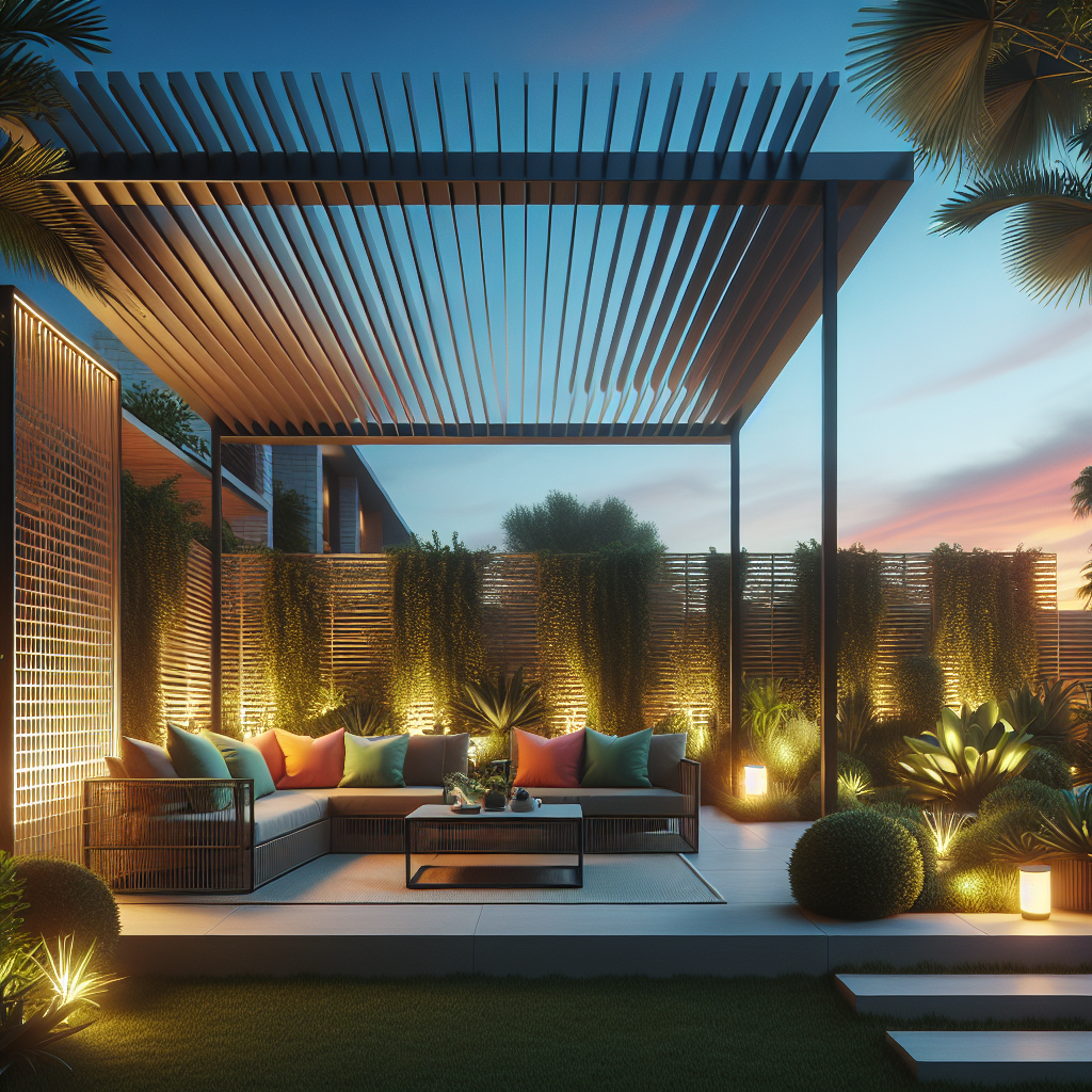 Pergola tarasowa – eleganckie rozwiązanie dla Twojej przestrzeni zewnętrznej